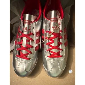 Adidas Country OG W Sneakers - Silver and Red